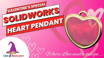 SOLIDWORKS Heart Pendant Design
