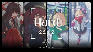 Blue Archive JP] 22-2 Hard Mode Clear (3 star w/ challenge