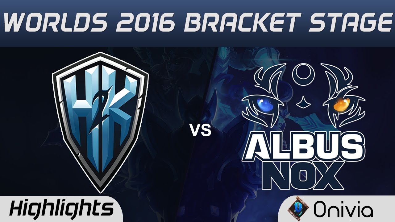 H2K vs ANX Highlights Game 3 Worlds 2016 Bracket Stage H2K Gaming vs Albus Nox Luna