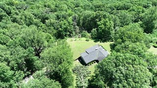 Incredible drone footage of massive tree torn down during Huntsville, Alabama, severe weather