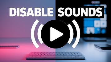 How To Disable All Sound Notification From Windows 10/11