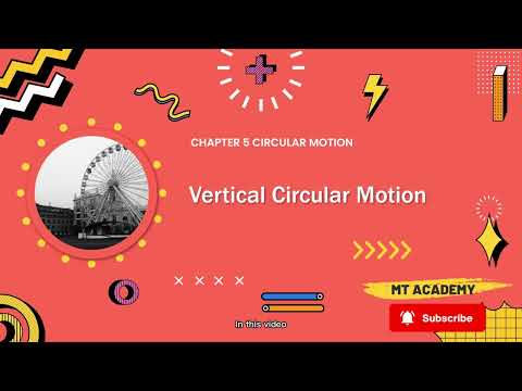 Circular Motion: Vertical Circular Motion | STPM Physics