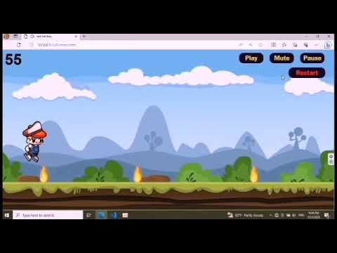 Java Script 2D Game | Web programming | Using pure #HTML #CSS # JS