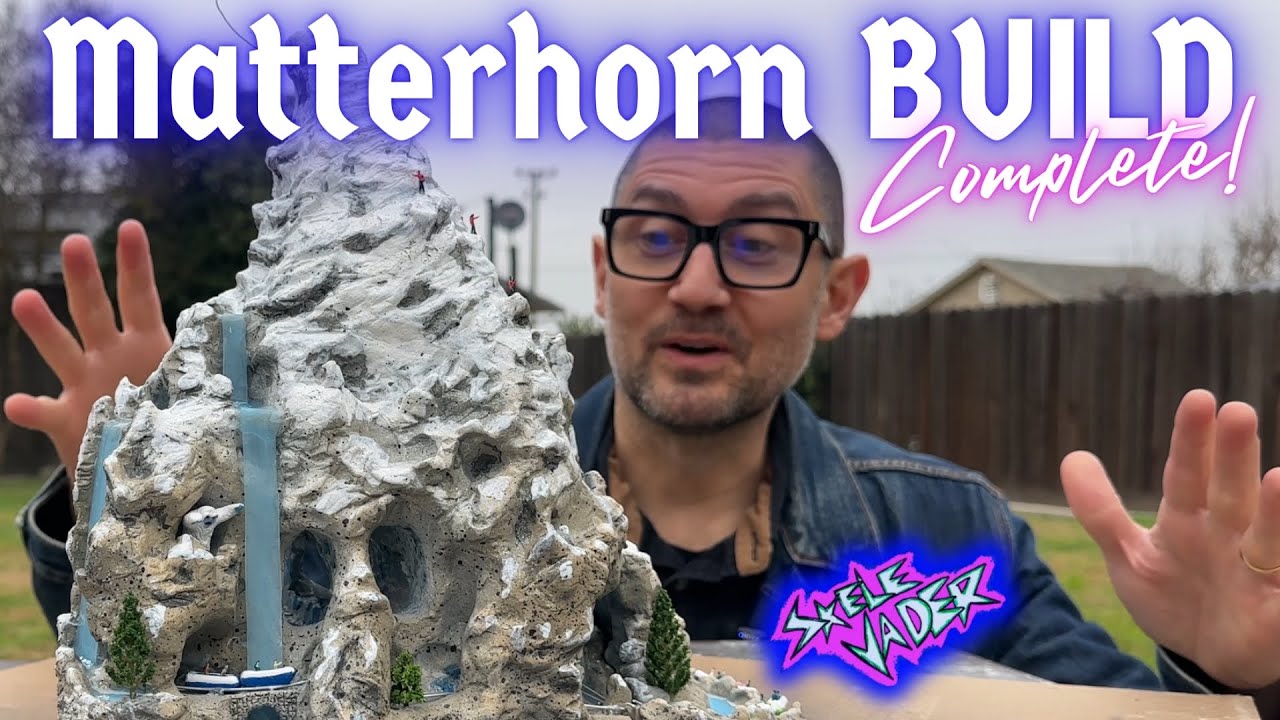 Давайте сделаем Маттерхорн... Готово! Давайте посмотрим поближе!