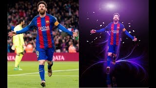 Lionel Messi  photo manipulation screenshot 2
