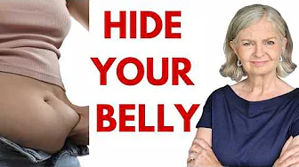 BELLY \ 12 CLEVER Ways To Hide Belly Fat NOW