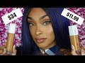 BATTLE OF THE FULL COVERAGE FOUNDATIONS (DRUGSTORE VS. HIGH END) | WHO WILL WIN?! SHOCKING RESULTS!
