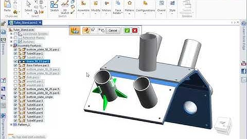 Duplicate components in an assembly