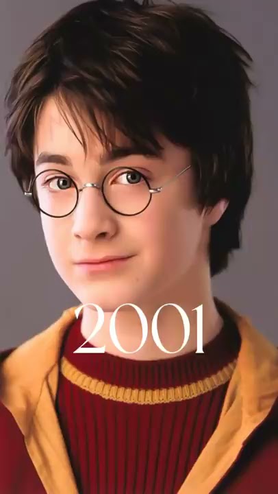 Harry Potter 2001 vs 2021 #shorts