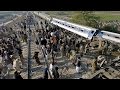 Putnički voz udario u teretni - šest mrtvih,150 povrijeđenih (FOTO,VIDEO)