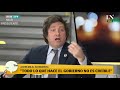 "Hay que sacar a los orcos del gobierno incluida la Cámpora" Javier Milei en LN+- 14/10/20