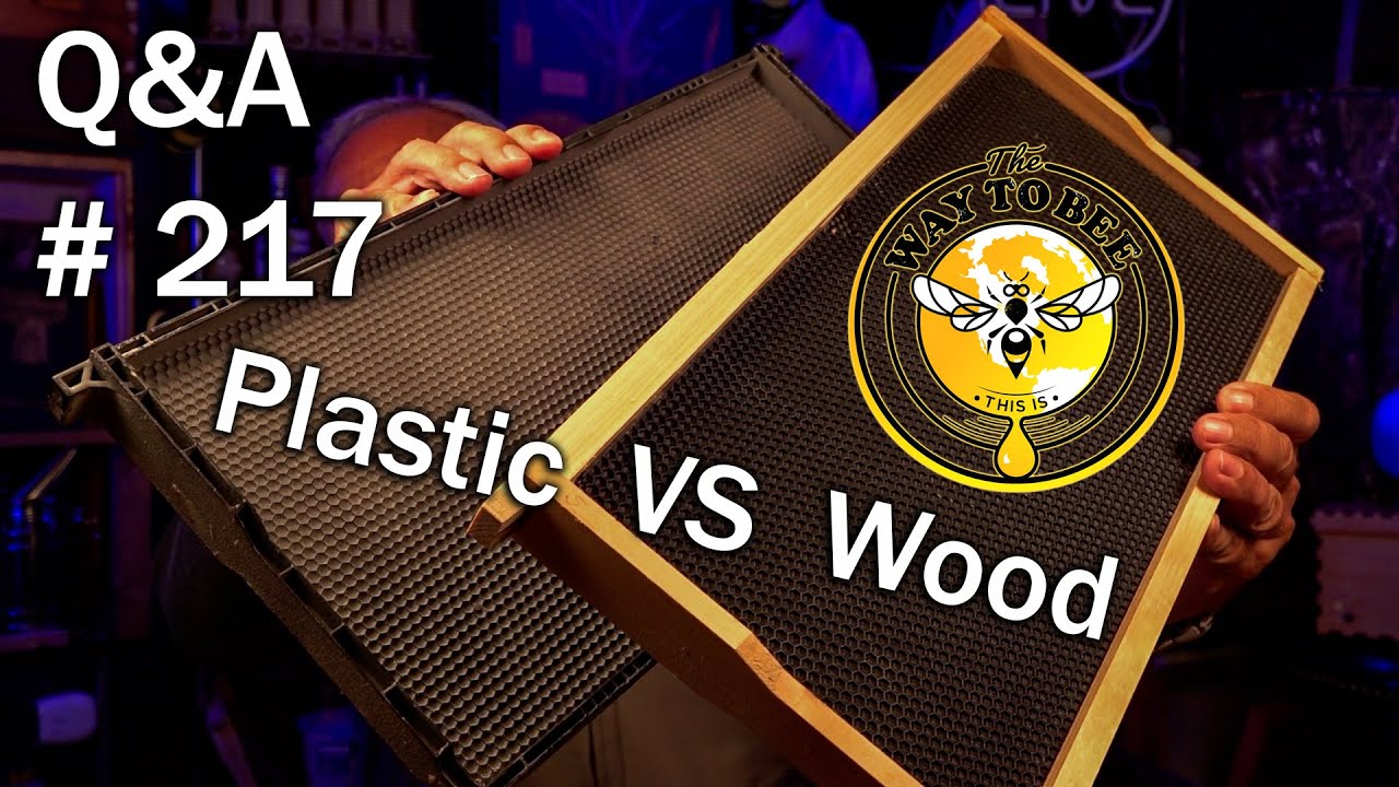 Backyard Beekeeping Questions and Answers episode 217, Plastic VS