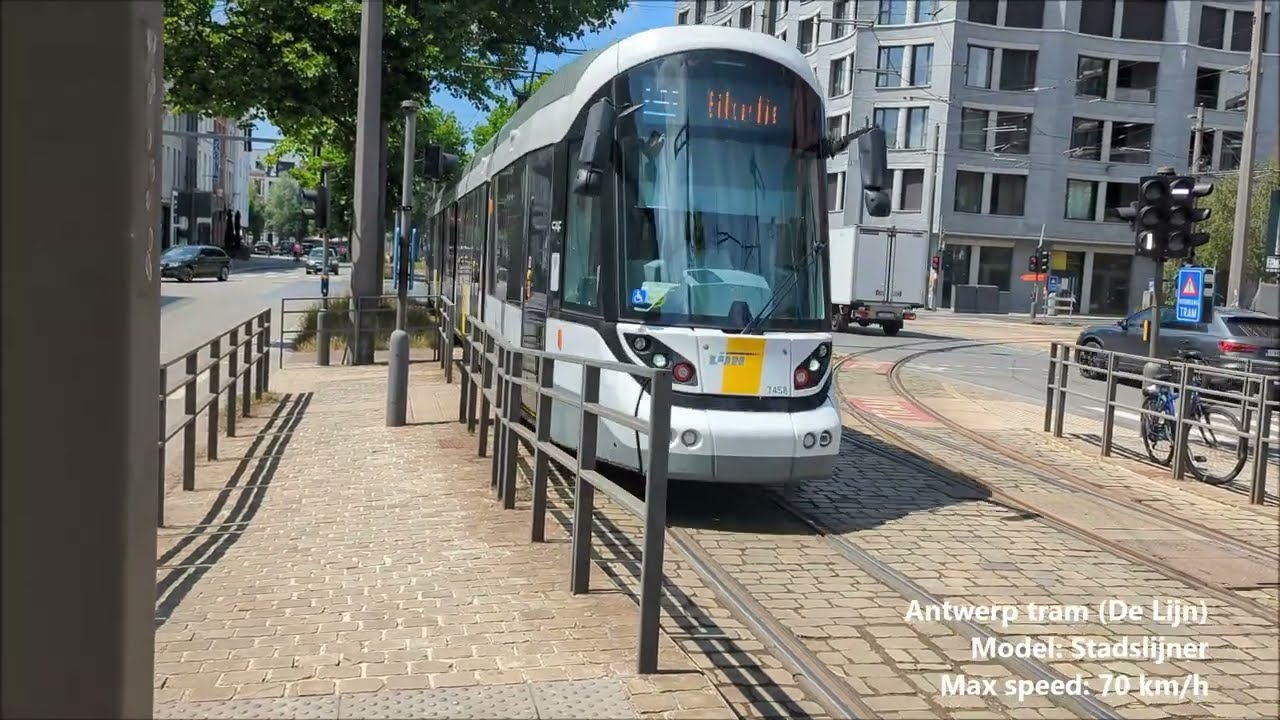 Antwerp tramway network (De Lijn) I BELGIUM I Model: Stadslijner