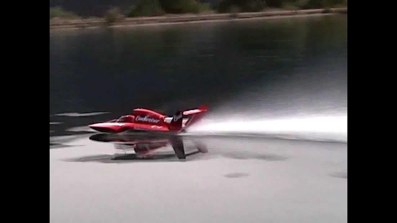 Miss Budweiser 1/8th scale testing on Columbia River