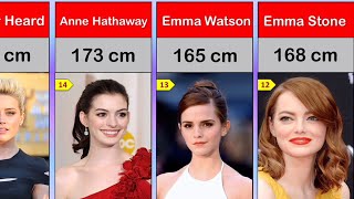 Top 20 Hollywood Actresses Real Height