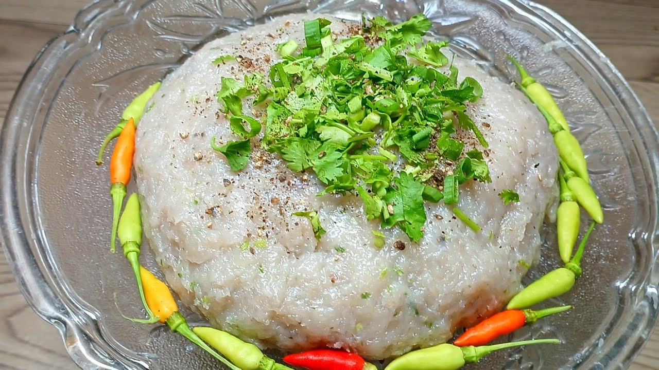 CHẢ CÁ RÔ PHI- Cách Làm chả cá rô phi dai ngon  trắng thịt không xương 