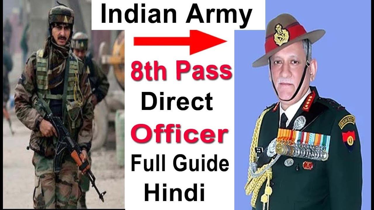 Indian Army Promotion Process Soldier GD Tradesman to Officer Full