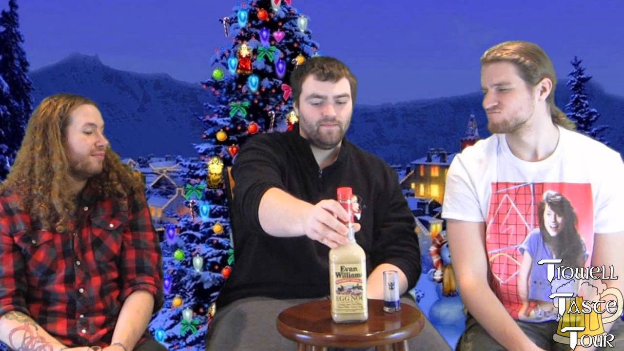 Evan Williams Peppermint Chocolate Egg Nog Review (Kentucky, USA) YouTube
