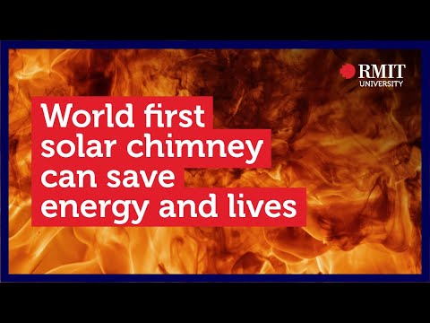 How a solar chimney can boost fire safety | RMIT University