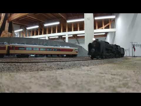 【鉄道模型】C62 9号機（尾）+特急はつかり（その1）【嬬恋鐵の郷】