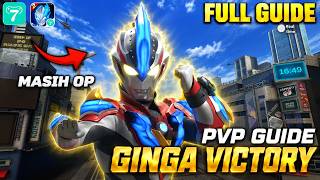 TUTORIAL HOW TO USE ULTRAMAN GINGA VICTORY (SSR) | PVP Guide - Ultraman Legend Heroes 2 [X7GAME] screenshot 2