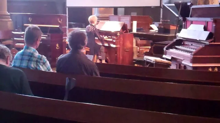 Ann Page plays Lionel Rogg Fanfare Harmonium Festi...