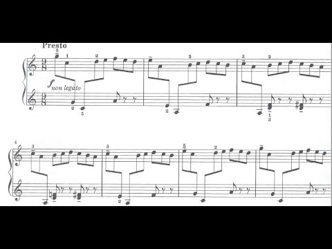 Sonatina, Op. 13, No. 1 (III: Presto) by Kabalevsky (2