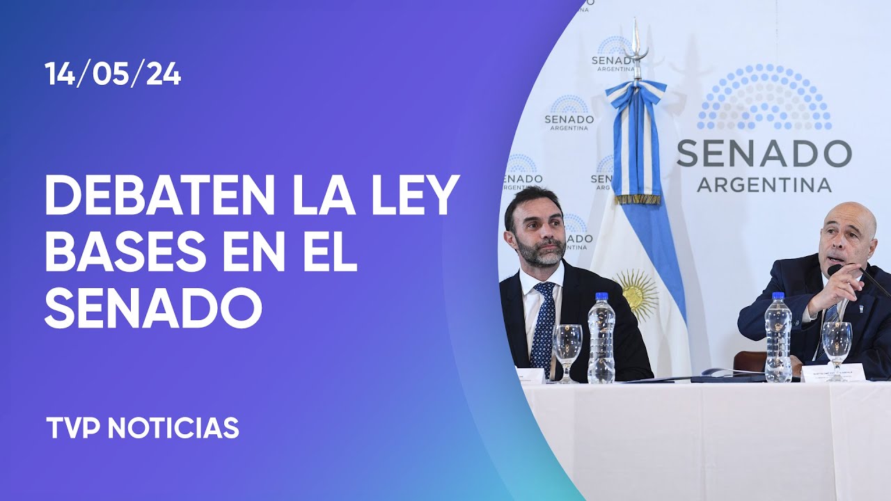 El Gobierno analiza incorporar modificaciones a la ley Bases - YouTube