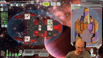 FTL Hard mode, NO pause, Random ships! Mantis A, new strat? 1st run