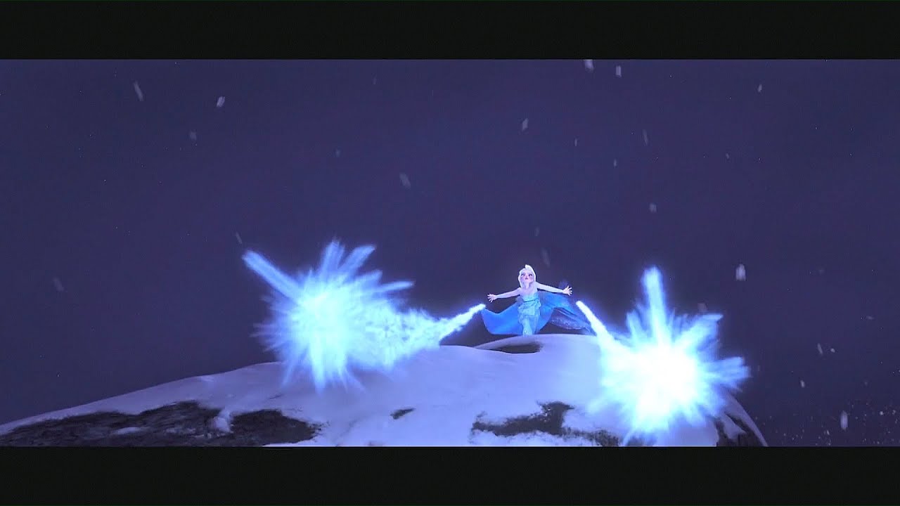 Frozen alternate scene Marshmallow/evil Elsa YouTube