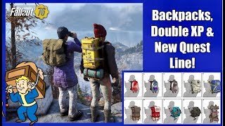 Fallout 76: Backpacks & New Quest Line Ever Upwards, Full Details!