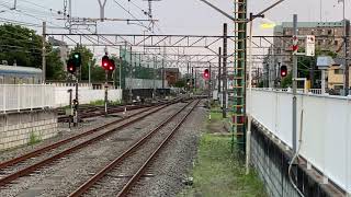 (実車) 西武拝島線20000系発車、国分寺線2000系到着　小川駅