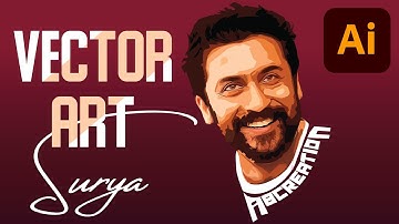 ACTOR SURYA VECTOR ART