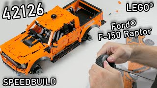 LEGO 42126 Speedbuild | LEGO Ford F150 Raptor | LEGO F150 Car  | Speed Build 42126 LEGO Technic 2021