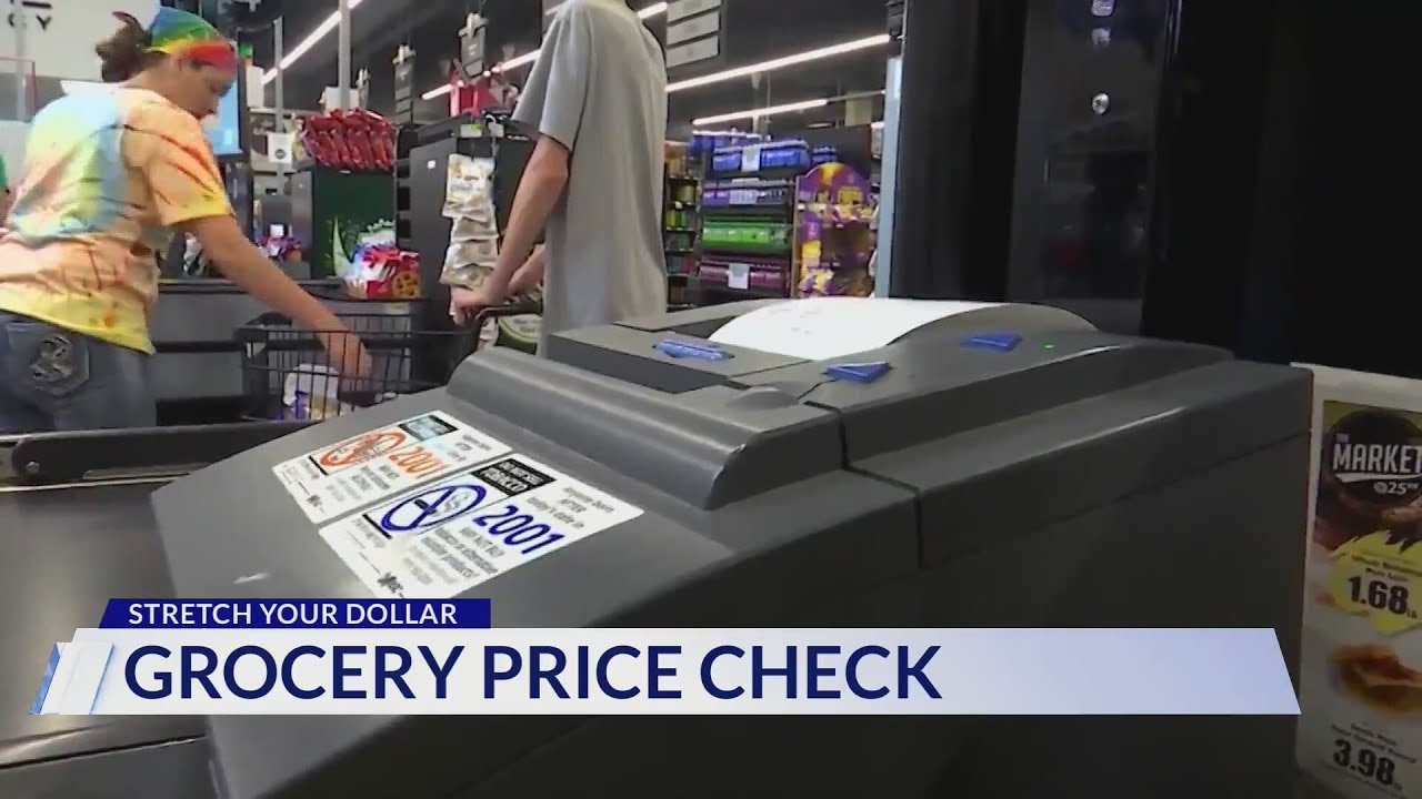 DMV price check on groceries - YouTube