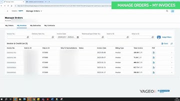 5. myTeSensors  - How to Manage Orders – My Invoices