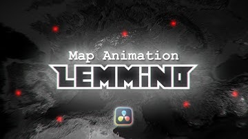 Edit like Lemino - Map Animation in Davinci Resolve