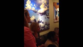 7 Year Old Theresa Sings The Star Spangled Banner