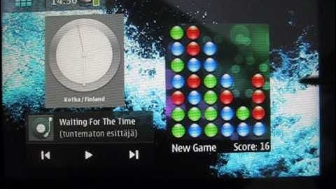 N900 Desktop widgets with Qt & QML