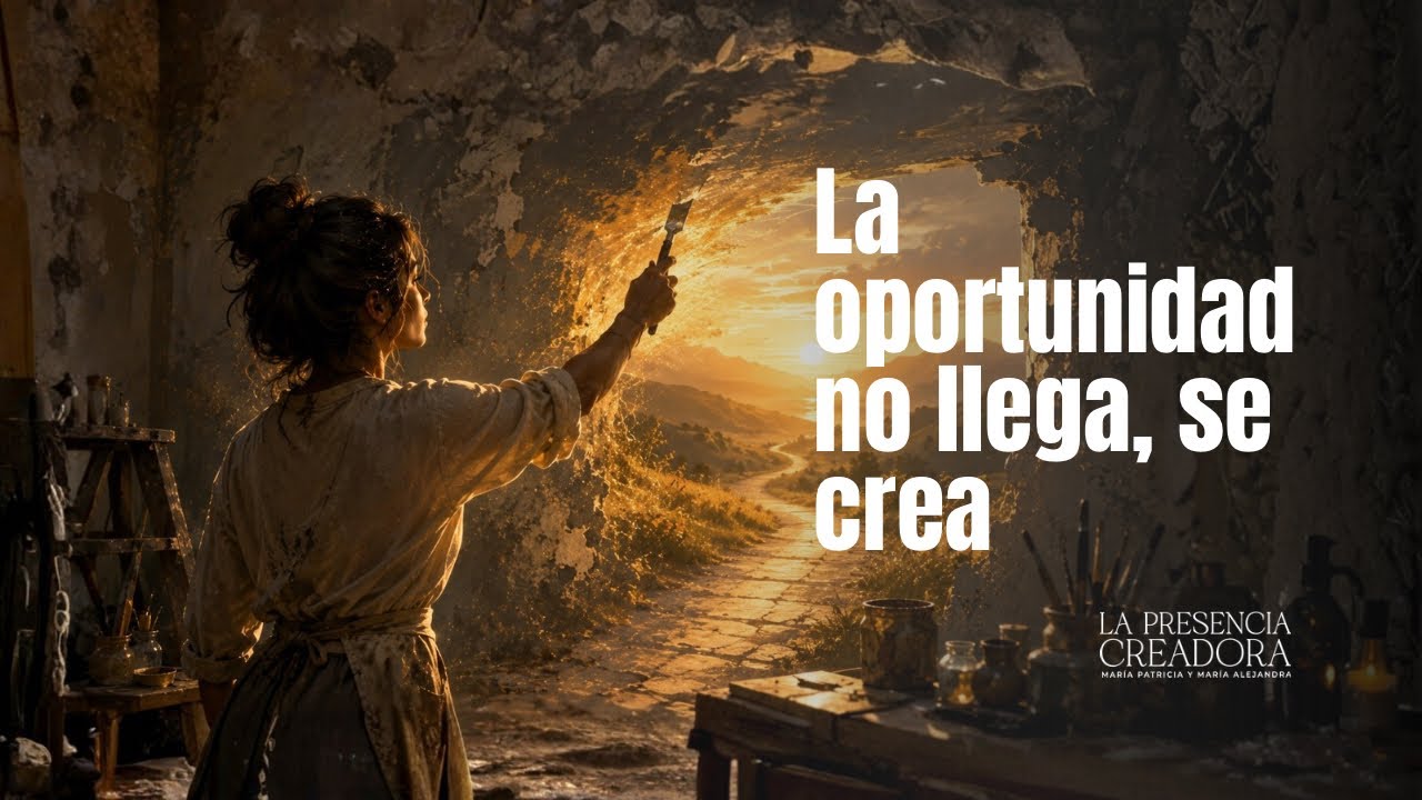 La oportunidad no llega, se crea