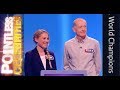 Pointless Celebrities, S10 E45 World Champions Edition. Steve Davis, Sarah Ayton, Kriss 31 Mar 2018