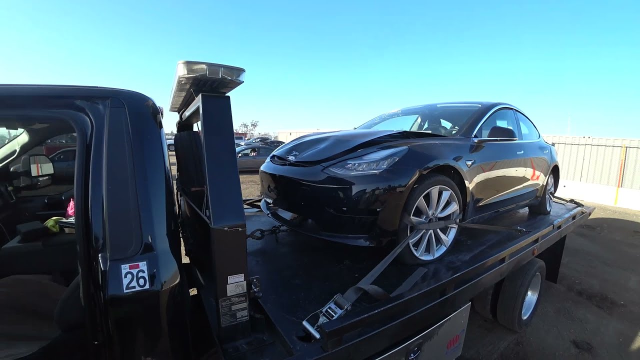 Эвакуатор в США | Эвакуирую Теслу, Мерседес и Хюндай! - YouTube