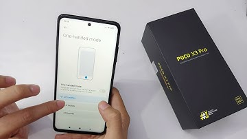 Poco x3 pro,x3 One Handed Mode | Poco x3 pro Me One Handed Mode Kaise Use Kare,One Hand Mode Setting