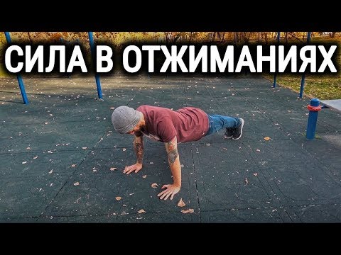 ОТЖИМАНИЯ ДЛЯ НАЧИНАЮЩИХ ДОМА