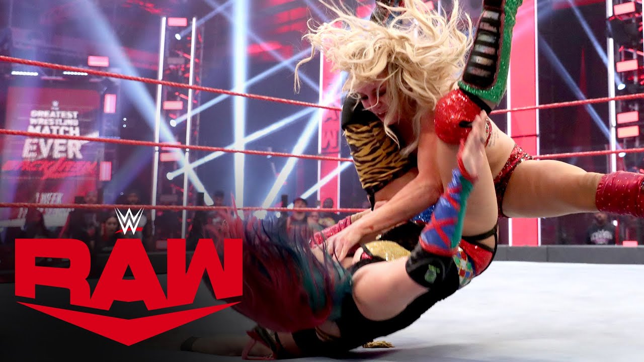 Asuka vs. Charlotte Flair – Champion vs. Champion Match: Raw, June 1, 2020