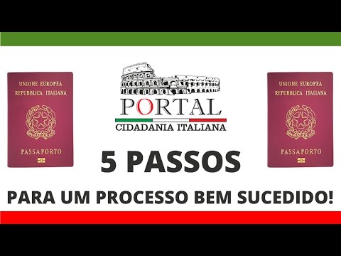 Portal Cidadania IItaliana | 5 Passos para um processo bem sucedido!