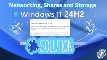 How do I fix Windows 11 0x80070035 network error? READ VIDEO NOTES!