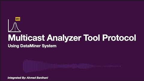 Unlocking Network Insights: Multicast Analyzer Tool DataMiner Protocol