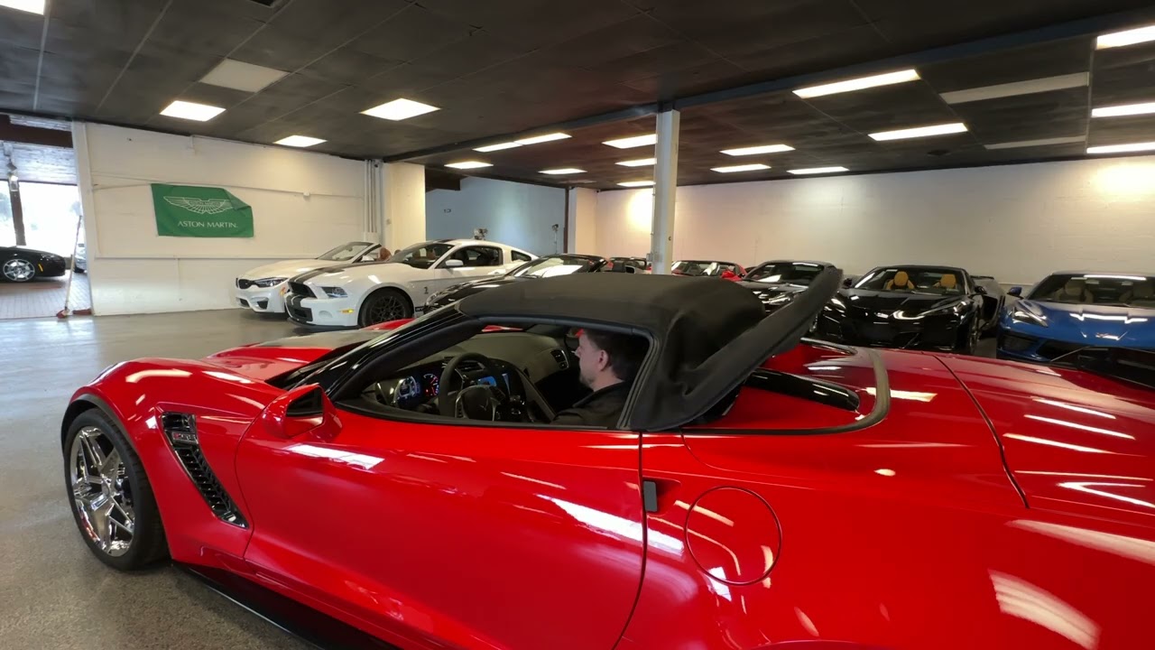 2016 Chevrolet Corvette Z06 Convertible Top Operation