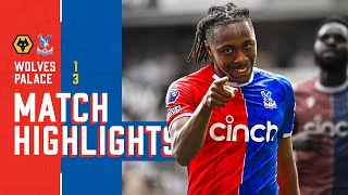 10 Man Palace score THREE  | Premier League Highlights: Wolves 13 Crystal Palace